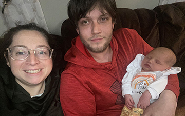 “Rainbow Baby” Welcomes in the New Year at St. Anthony Community Hospital